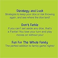 Vista 5 de Farkle clásico juego de dados