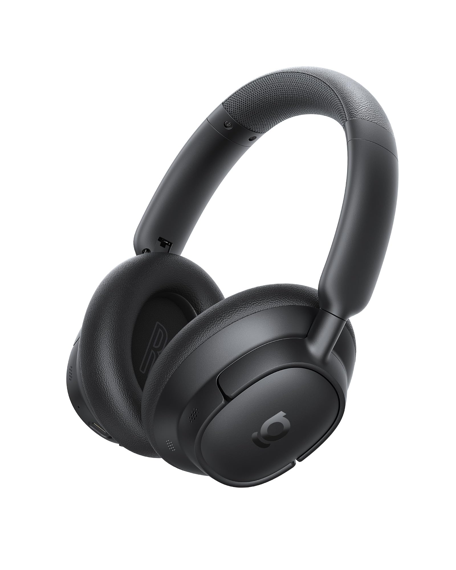 Baseus Bass BH1 NC, ANC Cuffie ibride adattive in tempo reale, SuperBass 2.0, suono LDAC ad alta risoluzione, 80 ore di lettura, 5 microfoni, Bluetooth 6.0, nero