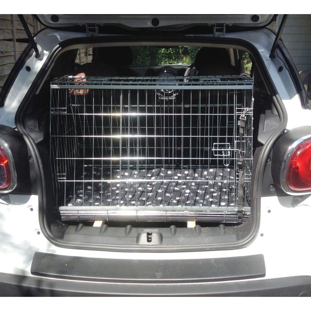 Pet World Medium 34" Sloped Car Dog Crate – Compatible With Audi