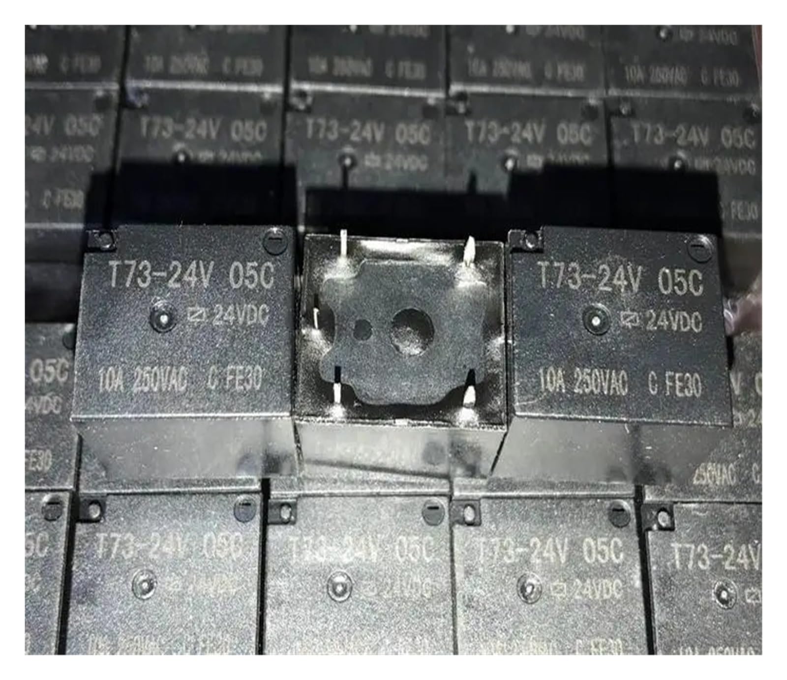 YZWRWRMKTB 1pc T73-24V 05C (T73-1C-24V-10A-1Kohm) Relay 5pins