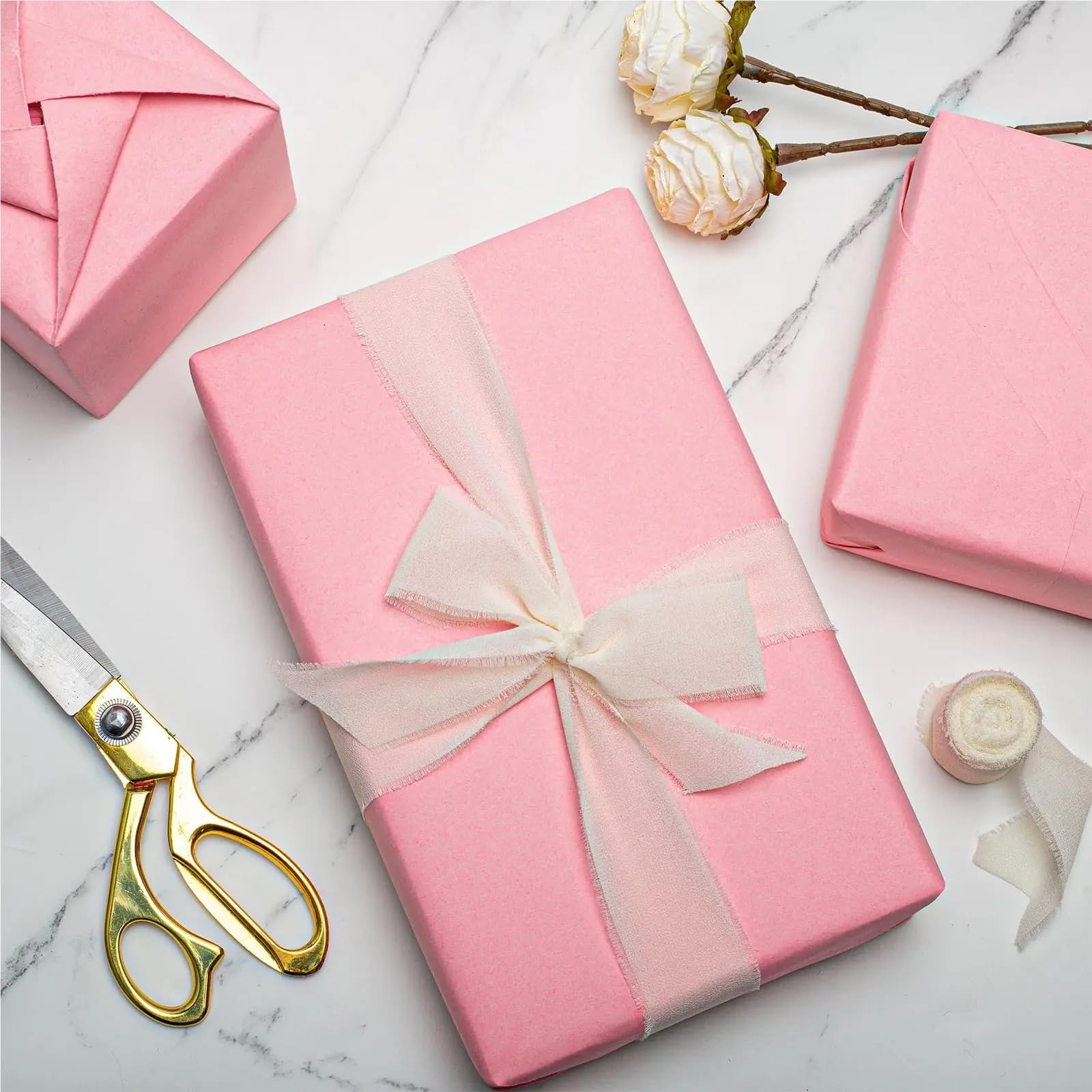 Present Paper Roll Mehrzweck-Geschenkpapier für Valentinstag, Hochzeit