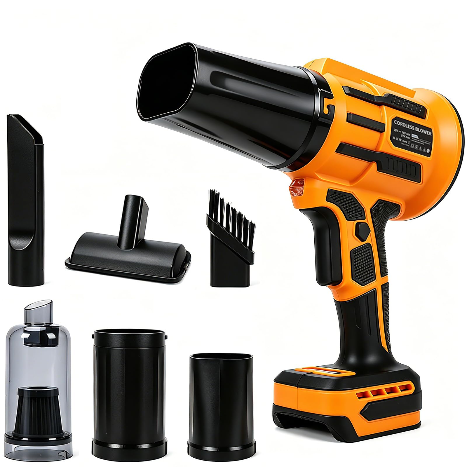 Electric Leaf Blower Cordless Compatible with Dewalt 18V 20V (NO Battery)