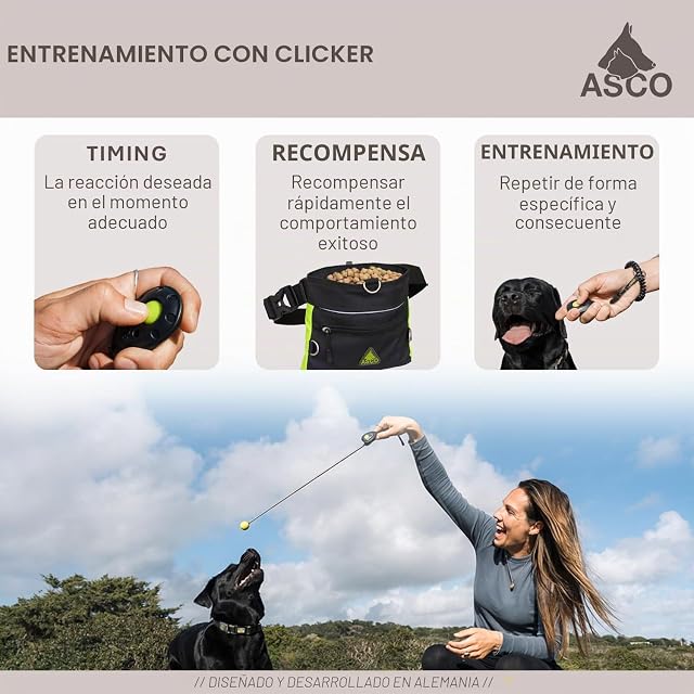 Foto 6 de 7 de Clicker premium de Asco para el adiestramiento de perros, gatos o caballos