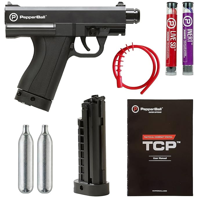 Buy PepperBall TCP Personal Defense Launcher, NonLethal SemiAutomatic