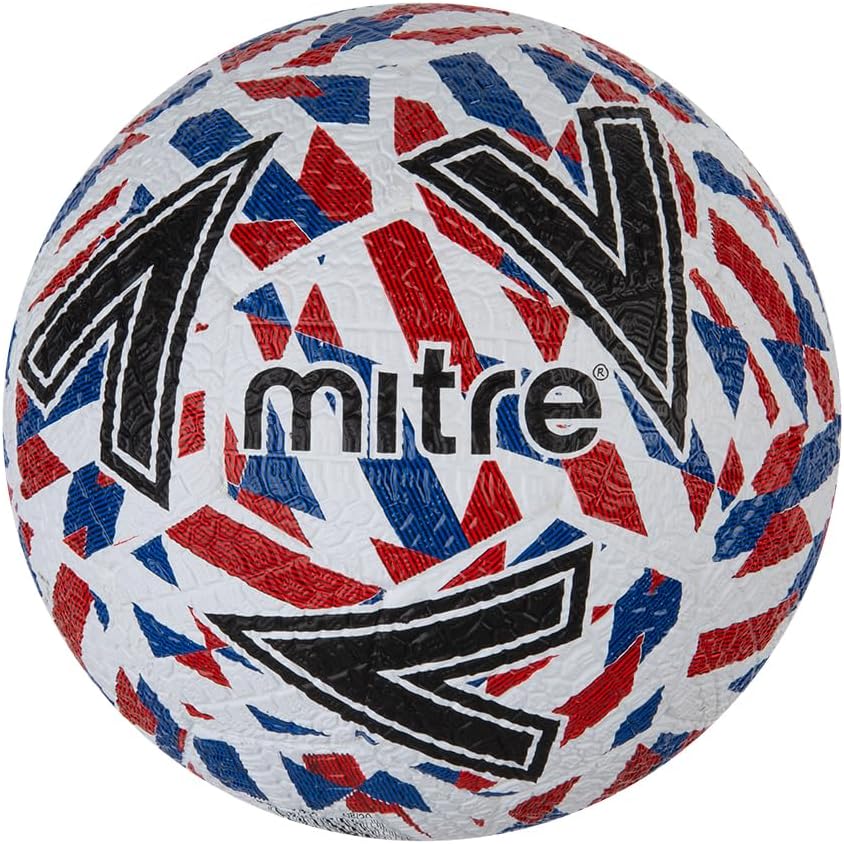 Ballon De Football Mitre Midnight Neon - Taille 4 - Neuf - 8-11 Ans