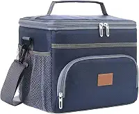 Bolsa Termica Que Mantem Aquecido ou Refrigerado Praia Lazer Viagem - 15 L (AZUL)