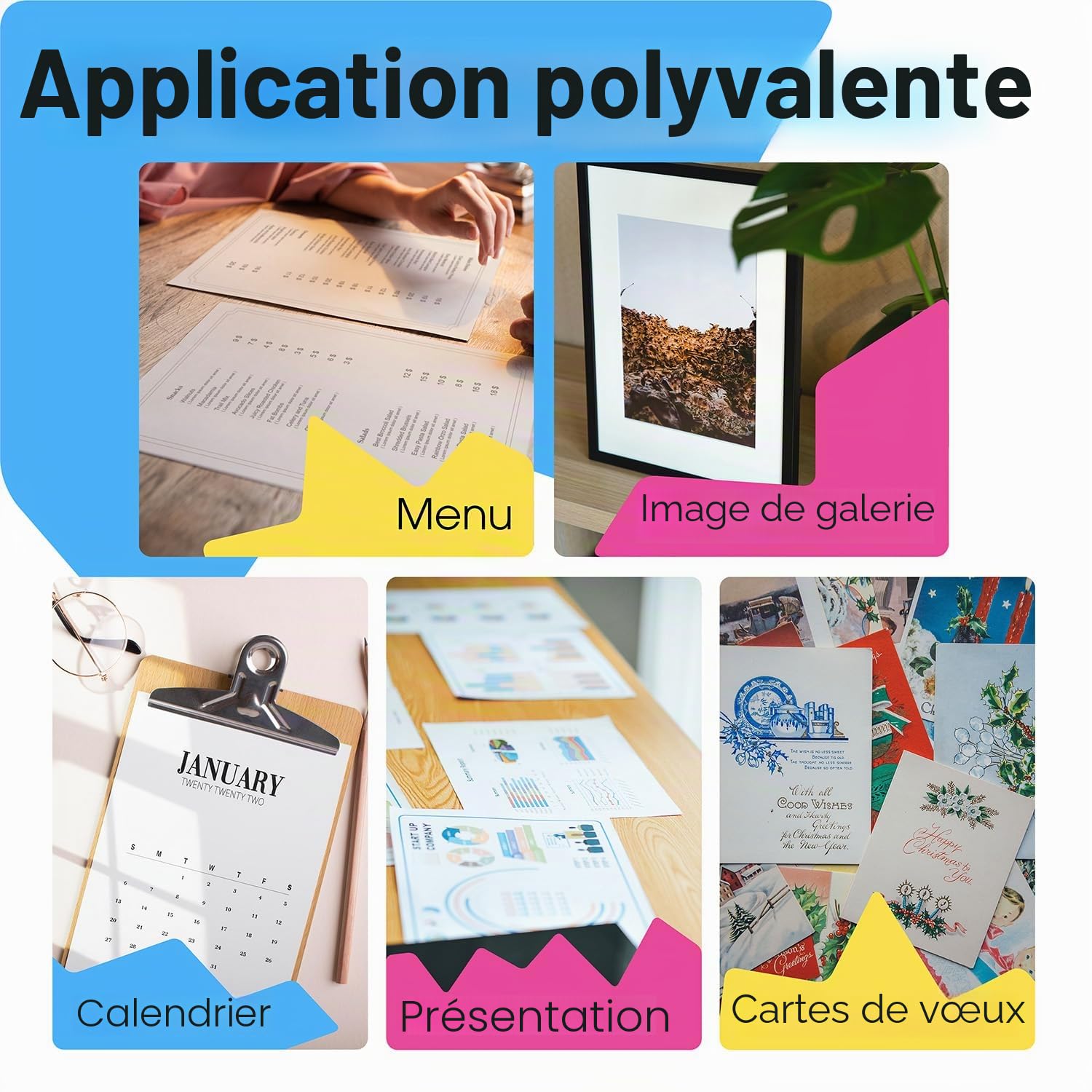 PPD A3 x 50 Feuilles Papiers Photo Super Premium Satiné, Fort Grammage 280g, Jet d' Encre, Séchage Rapide, Microporeux, Résistant à l'eau PPD-22-50