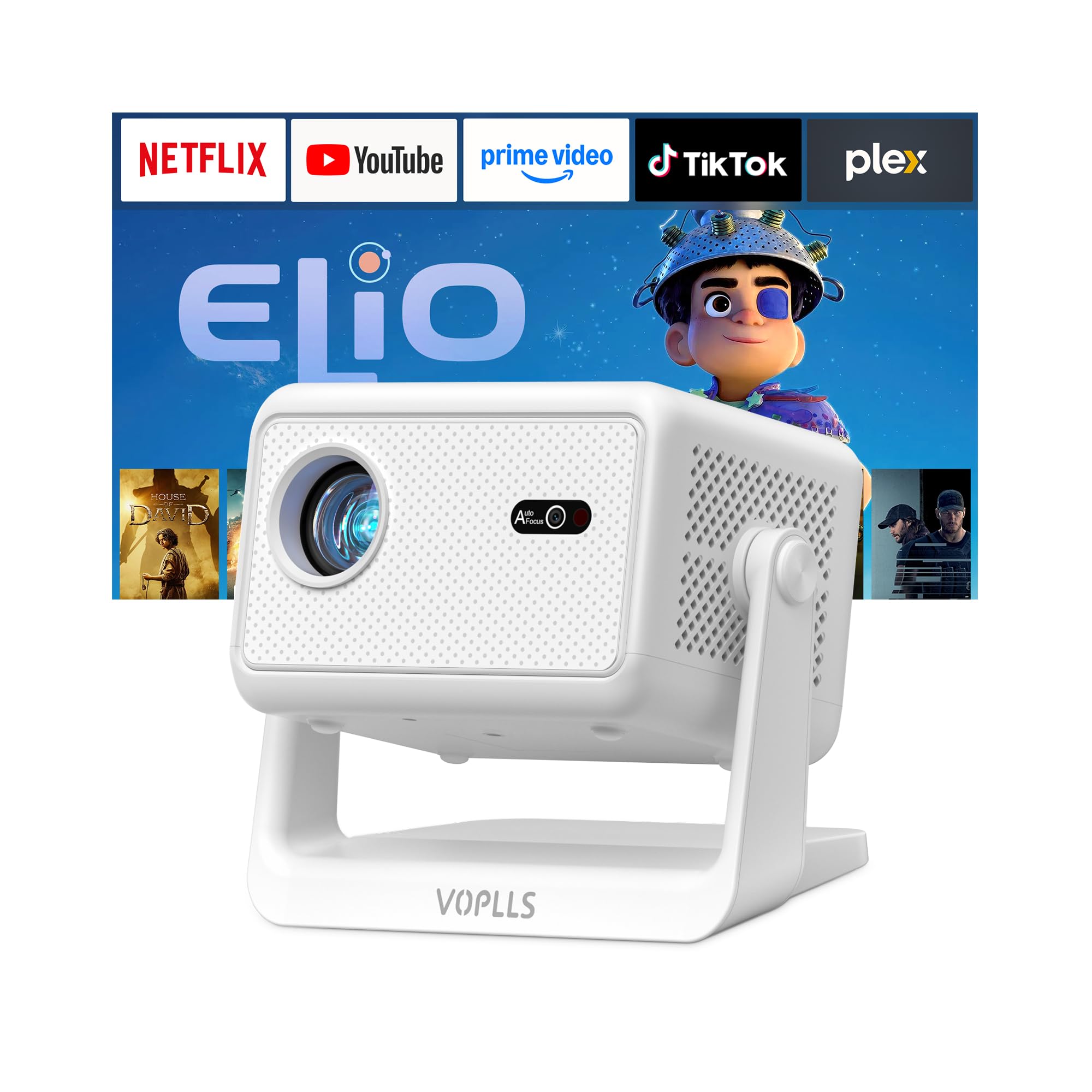 VOPLLS 【Official Licensed Google TV】4K Smart