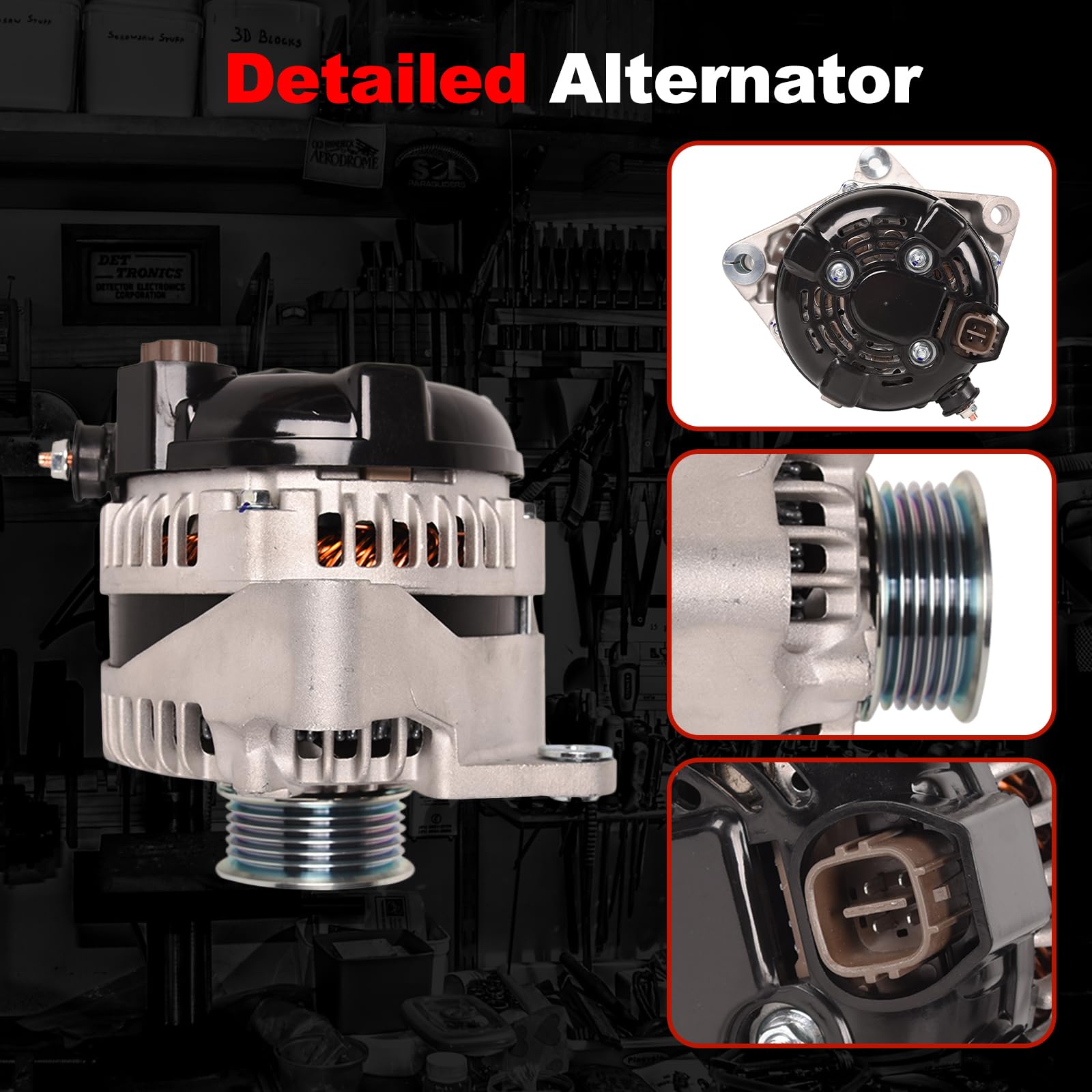 Amazon.com: TOPAZ 27060-50360 Alternator 12V 150A Compatible