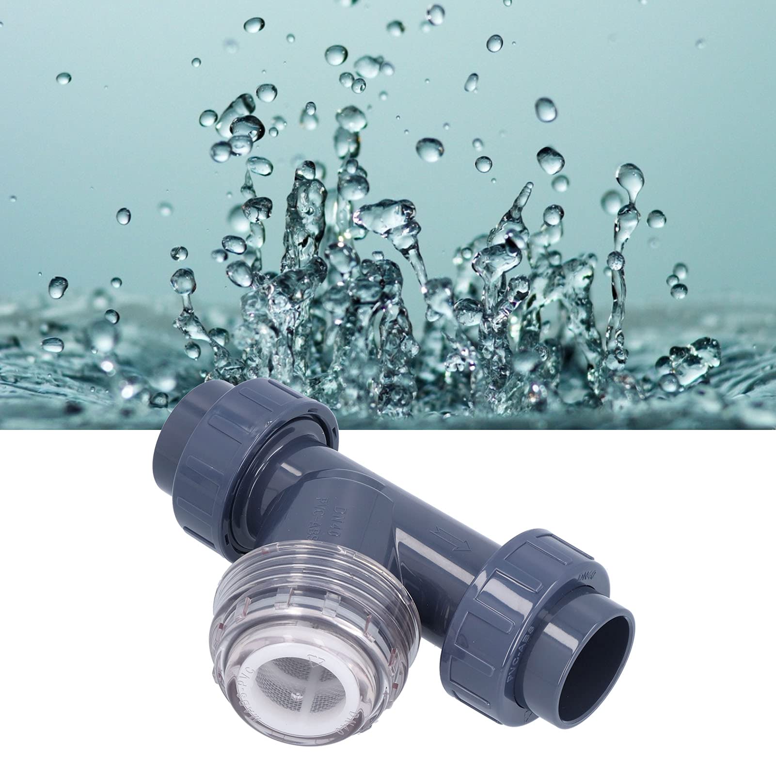 40mm Y-40 DN40 PVC-Rohrfilter Y-Typ Filter Wasseraufbereitungsfilter