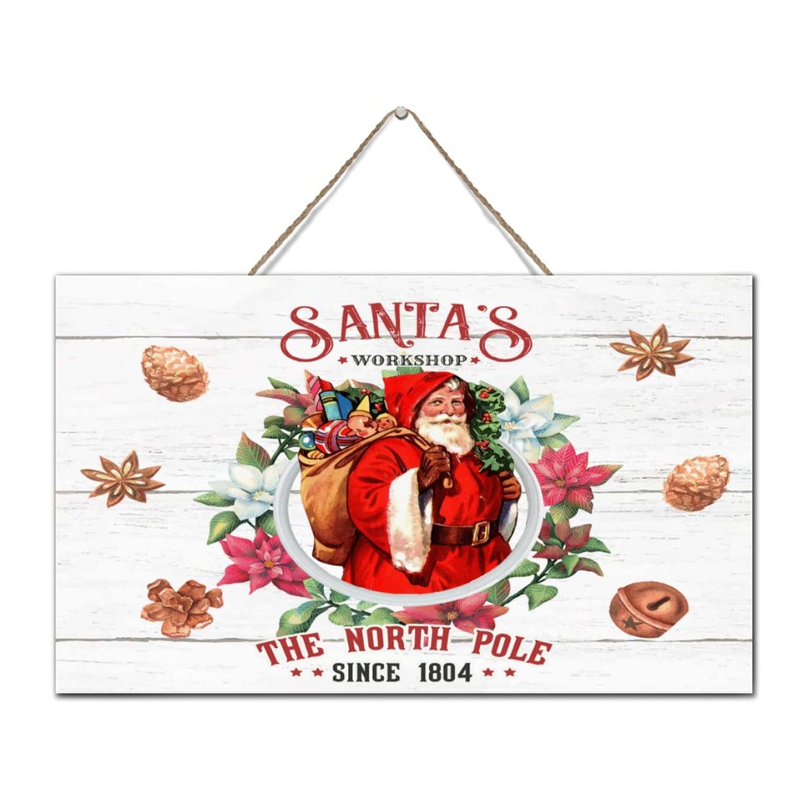XIUXZMM Targa In Legno Rustica Con Scritta Baseball | There's No Place Like Home, 25x12 Cm, Decorazione Parete