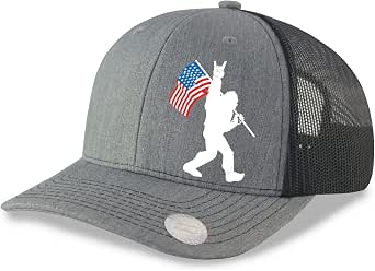 Bigfoot Bud Guardian Brown Snapback Hat