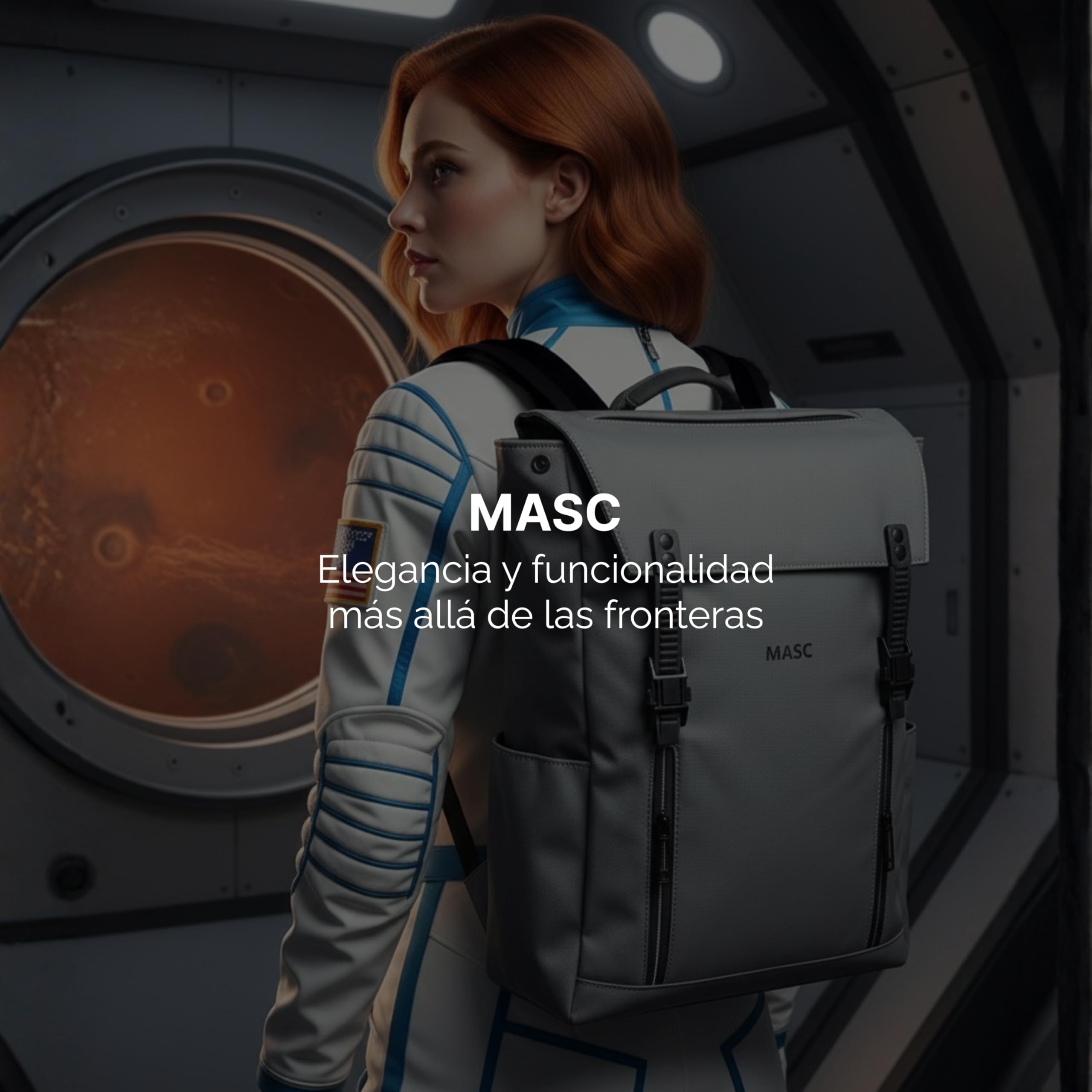 Mochila de Trabajo Impermeable, Mochila para Portátil ideal para la Oficina y la Universidad - Mochila de Viaje de Gran Capacidad 22L