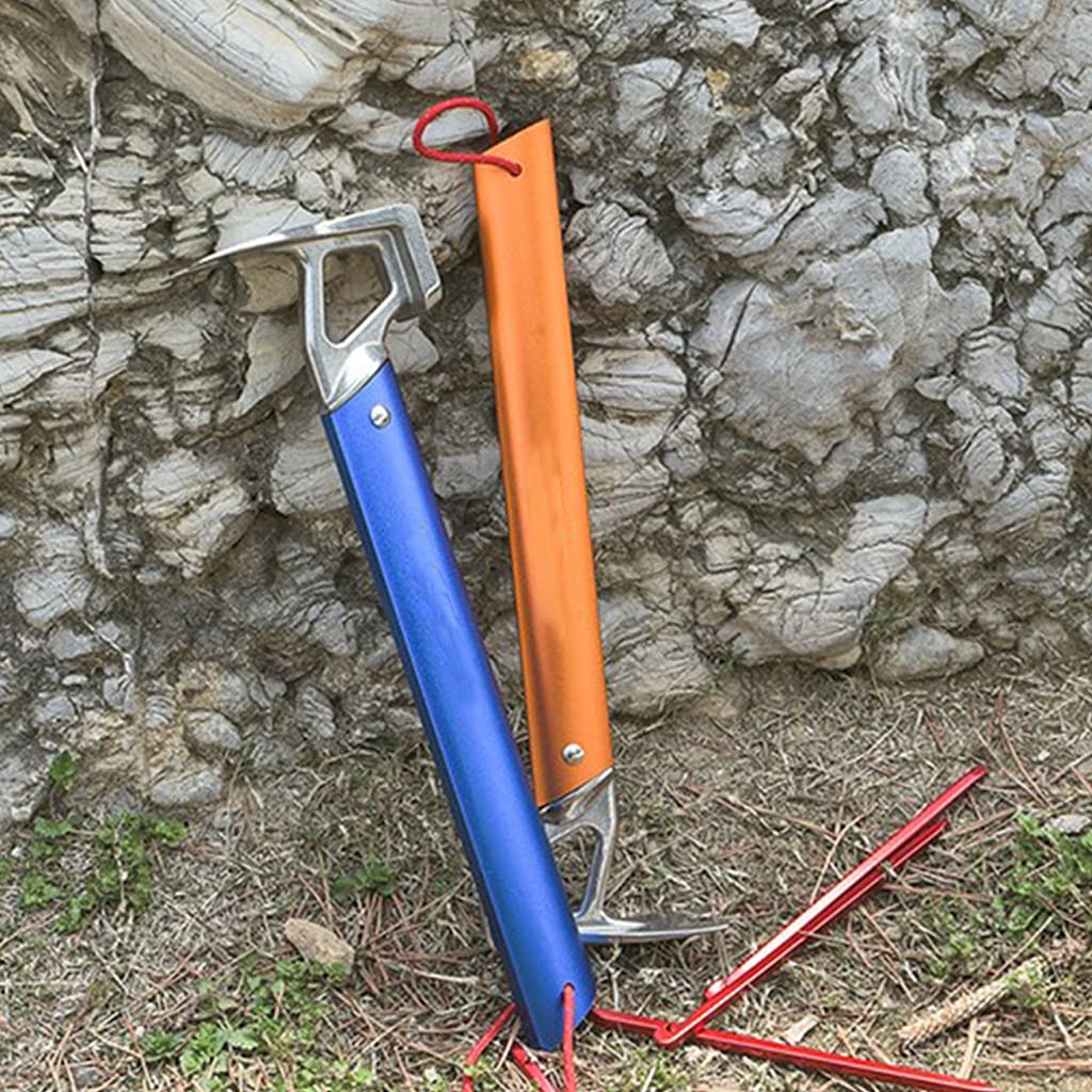 Estrattore martello da alpinismo per escursionismo, pesca, arrampicata, guida e tira chiodi, antiruggine
