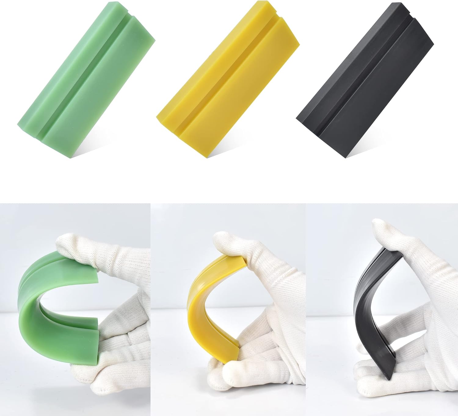 REEVAA Window Tint Squeegee, Rubber Squeegee PPF Small