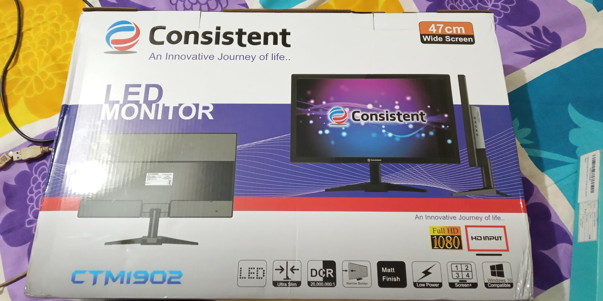 Consistent LED Monitor for Desktop Computers 19 inches (Accurate 18.5 ...