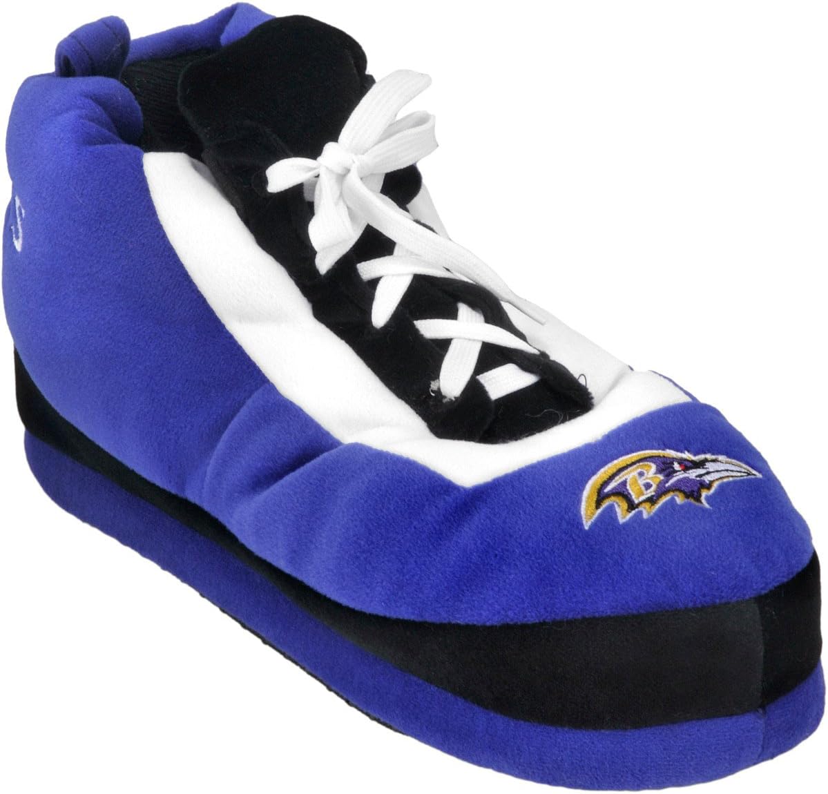 FOCO Unisex-Adult Wrapped Logo Sneaker Slipper