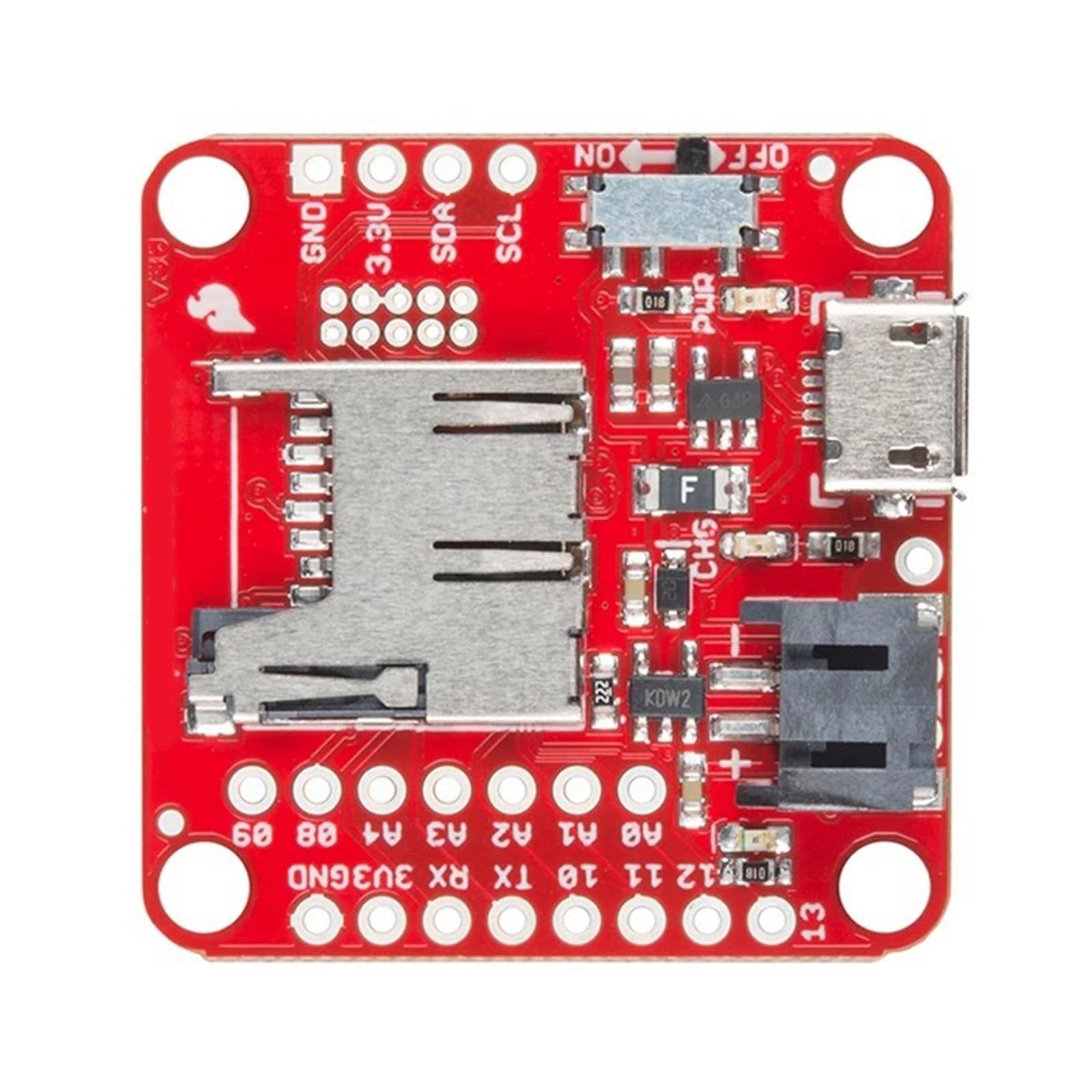 Multifunktionale 9DoF Sensorik mit MPU-9250 SAMD21-Mikroprozessor für Echtzeit Datenerfassung, PC Kommunikationsplatine