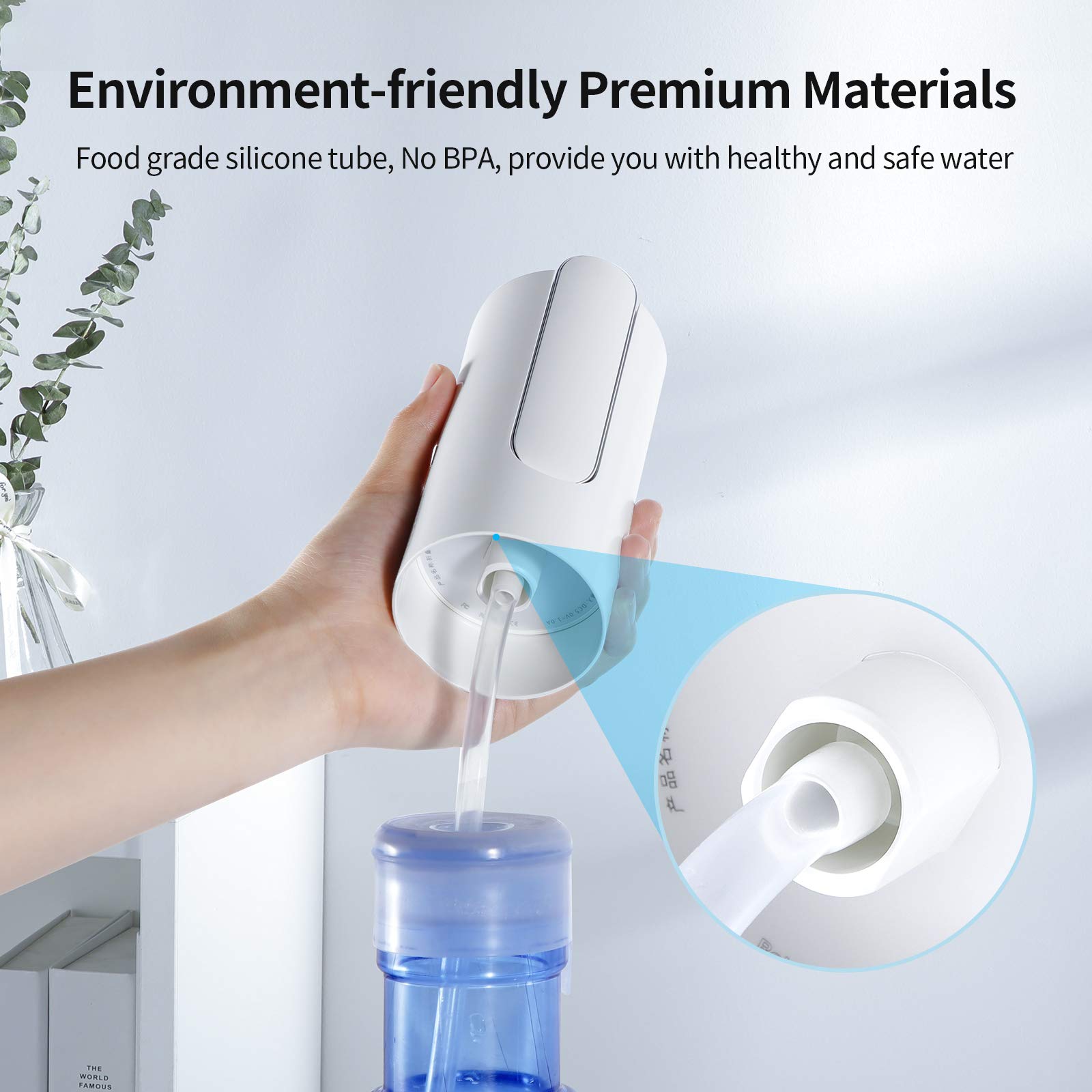 SmartDevil 5 Gallon Water Dispenser, Foldable Water Pump, Automatic