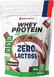 Whey Protein Zero Lactose All Natural 900g Chocolate NewNutrition