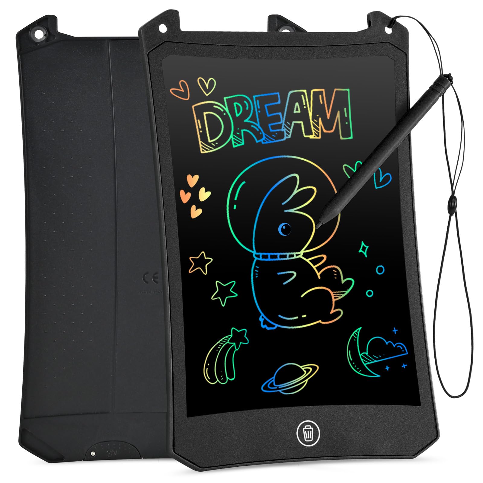2 Tablettes Dessin Enfant LCD 8.5" - Ardoise Magique 3-10 Ans