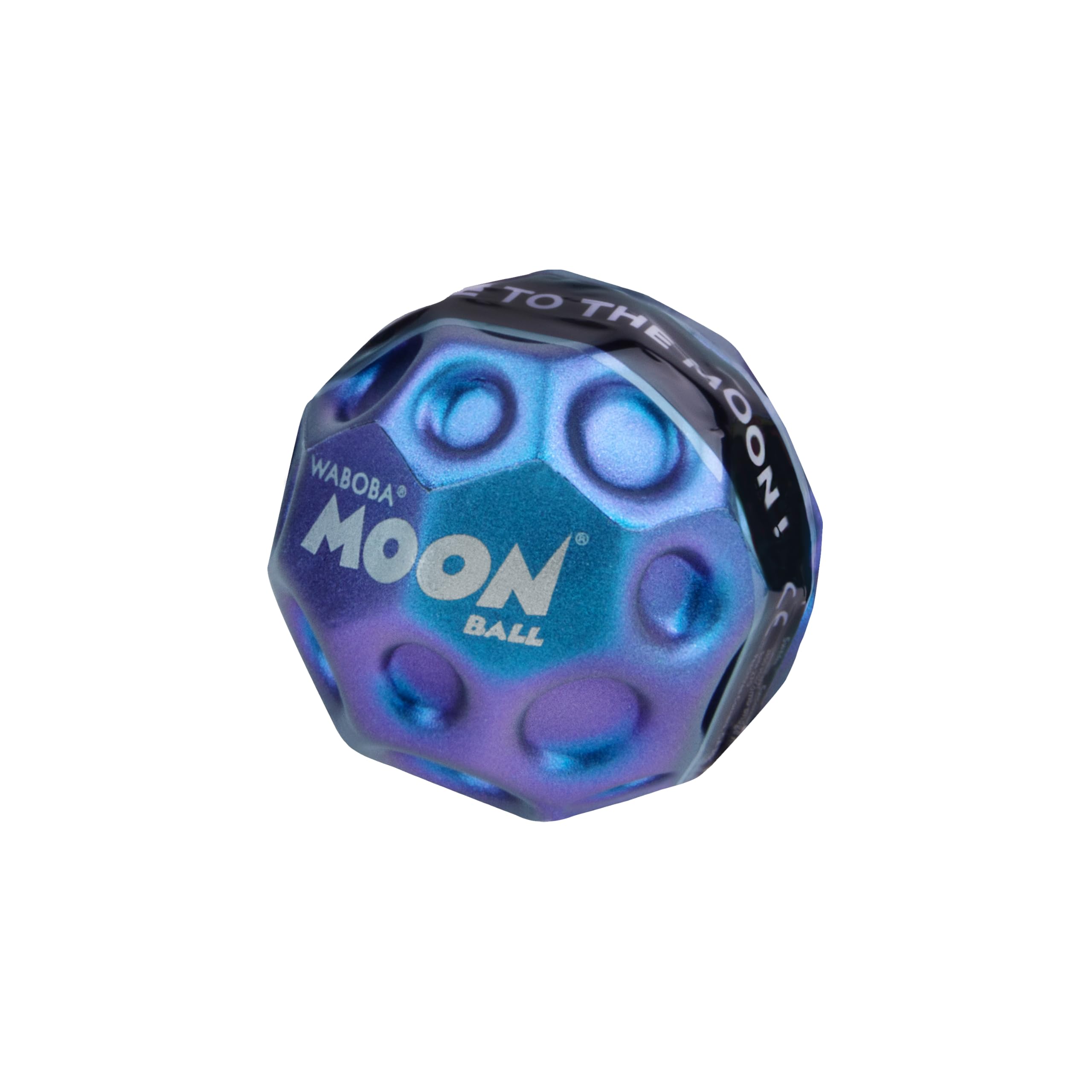 Waboba Metallic Moon Ball – Extrem Springender Ball mit schillerndem, farbwechselndem Metallic-Finish – Superhoher Sprung für drinnen & draußen – Spielball für Kinder, Jugendliche & Erwachsene - 3