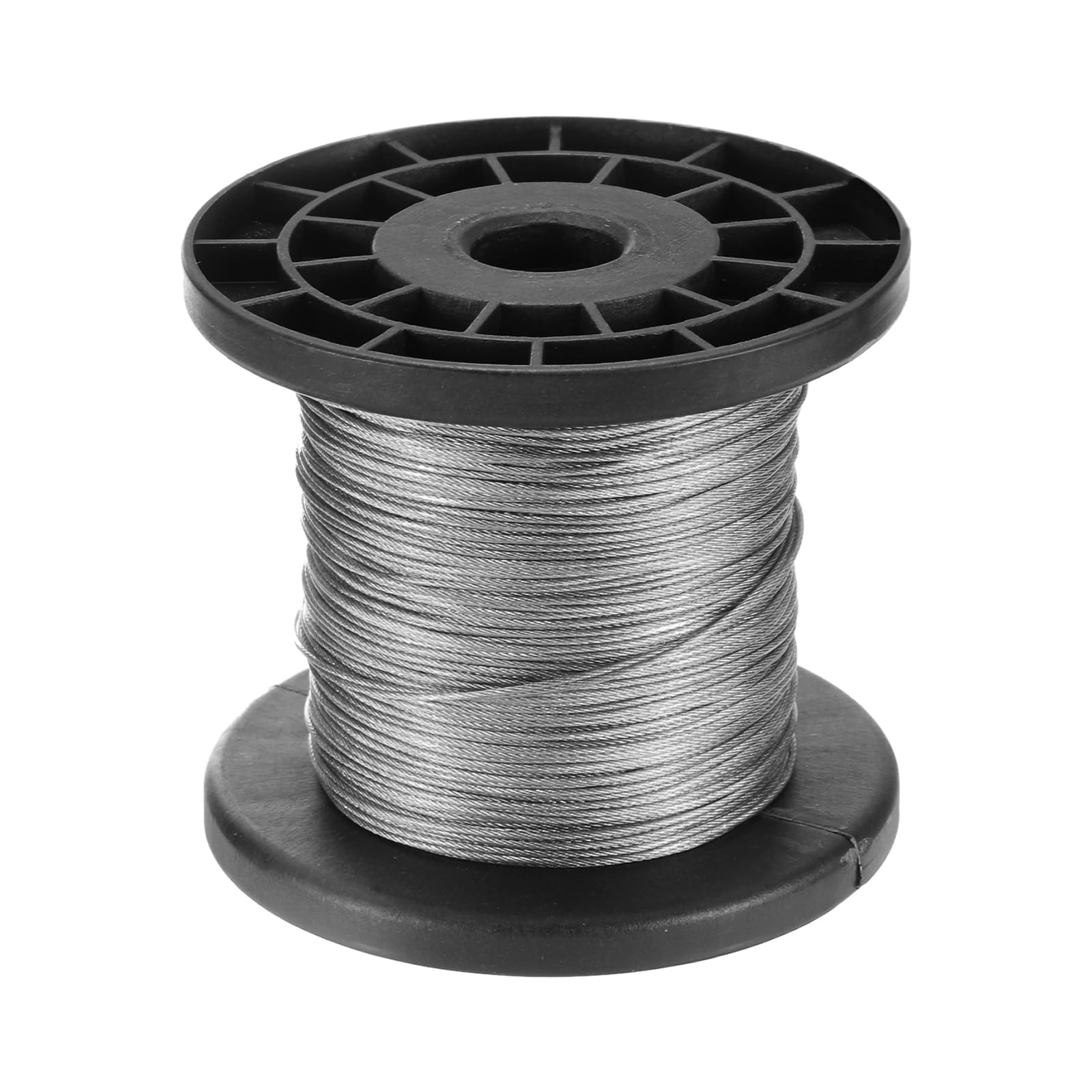 Cable de acero inoxidable 304 uxcell de 120 metros resistente para construcción 7