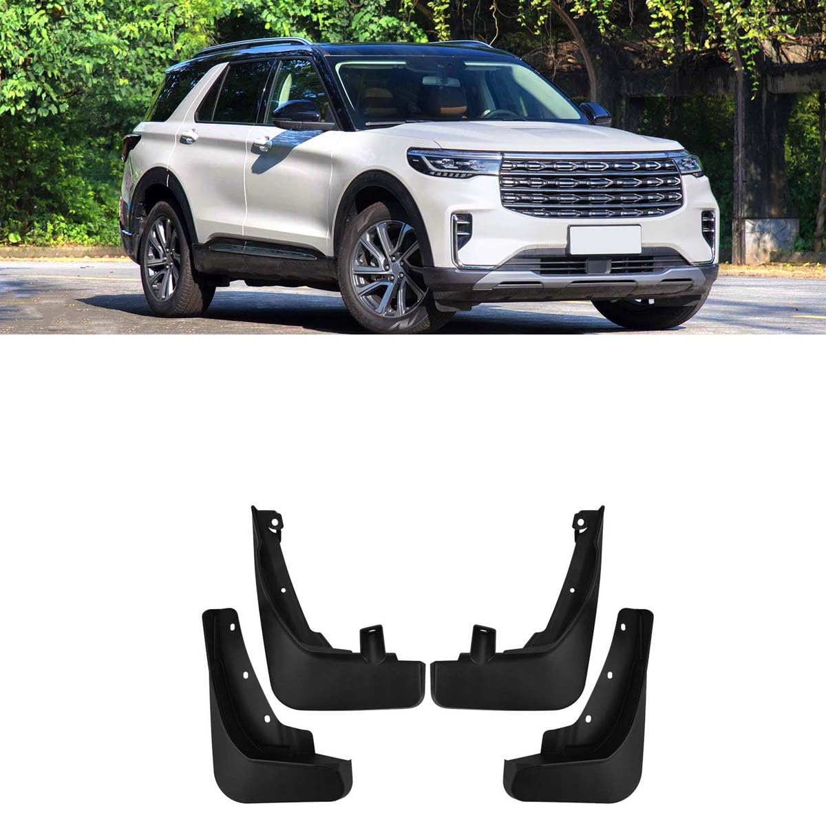 Garde-Boue pour Voiture Ford Explorer : Évitez les Éclats de Peinture et les Projections de Boue