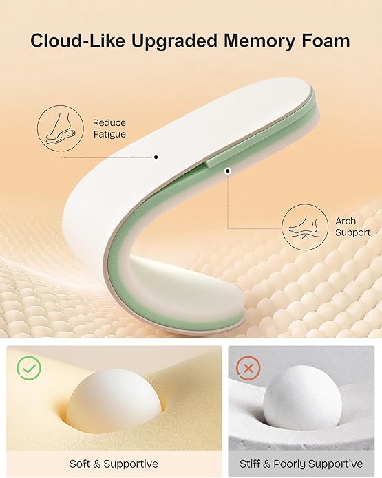 Pantuflas tipo scuff de terciopelo para mujer con espuma viscoelástica miniatura 4