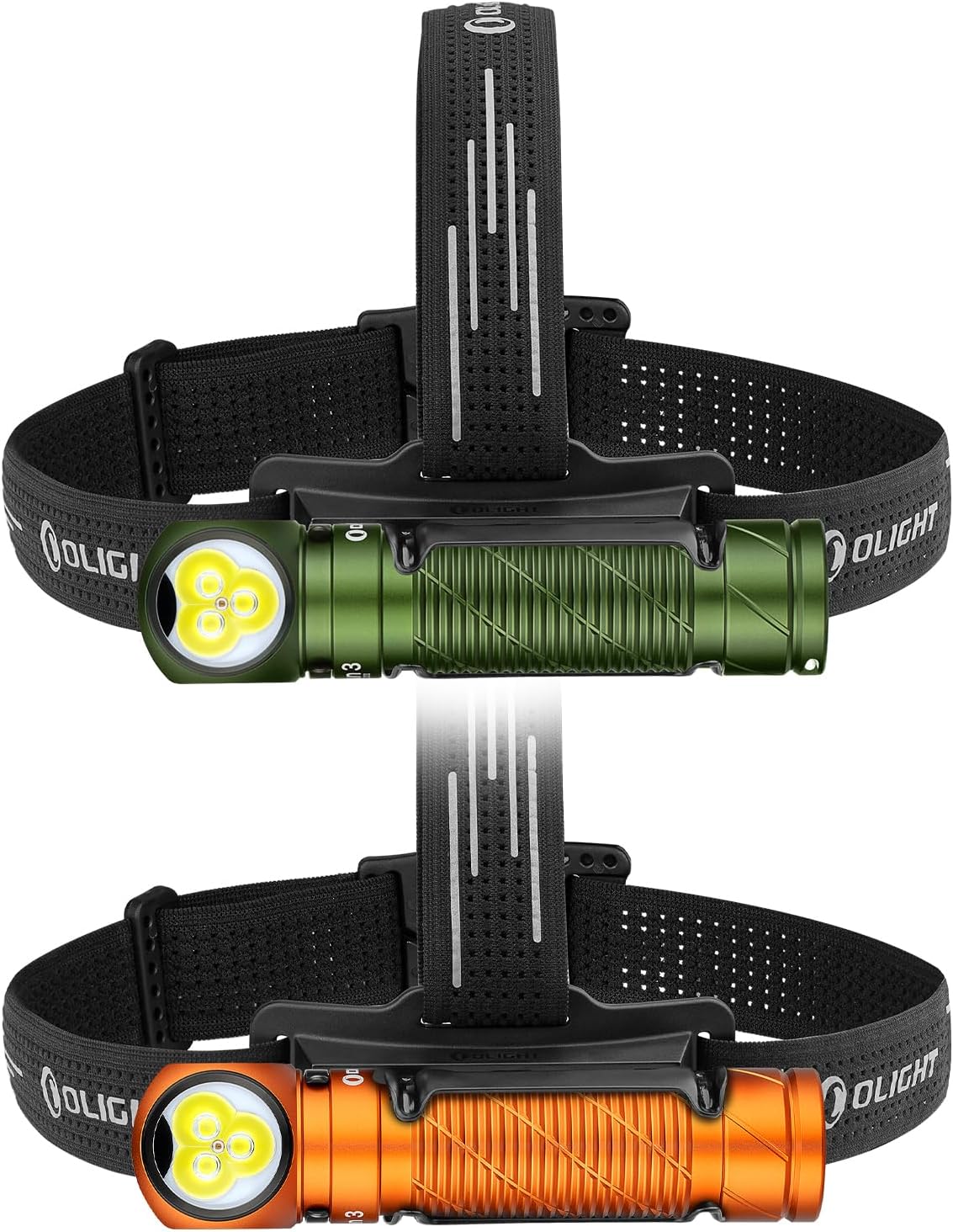 OLIGHT Perun 3 Rechargeable Headlamp Flashlight Bundle with Perun 3 Rechargeable Headlamp Flashlight