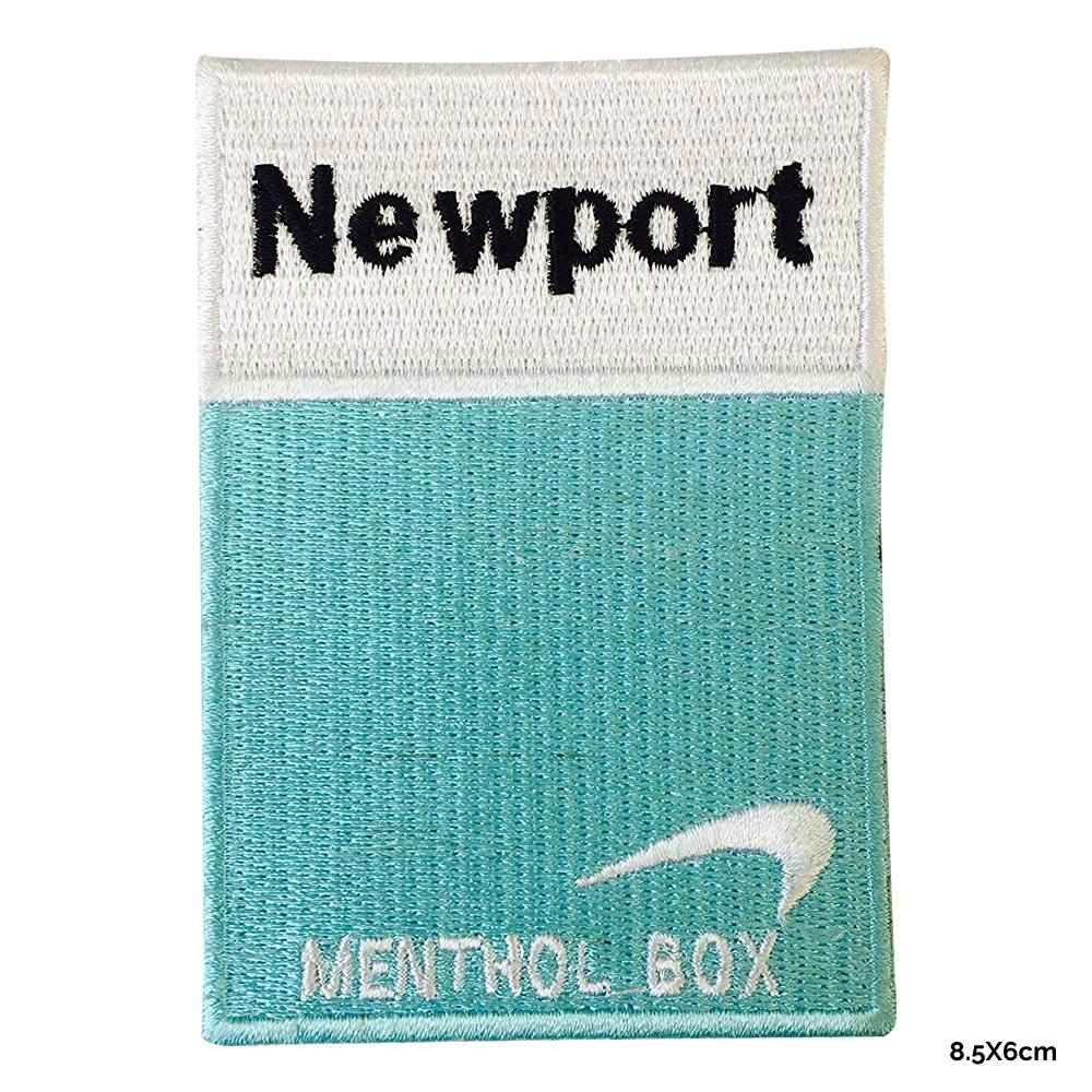 newport cigarettes amazon REAL EMPIRE Menthol Box Iron On Sew On Embroidered Patch Arts & Crafts Newport Products delivery near me