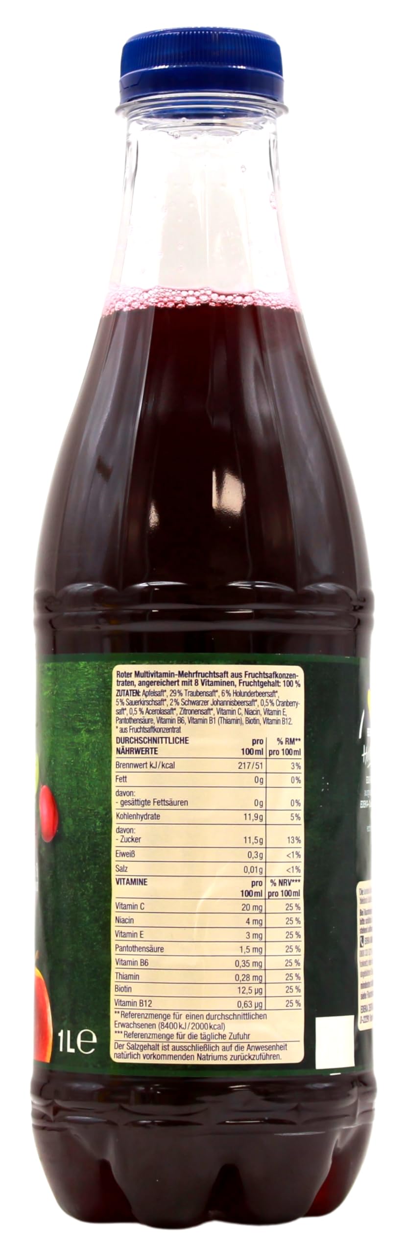 Herzstücke Roter Multi Saft, 18er Pack (18 x 1 l) EINWEG
