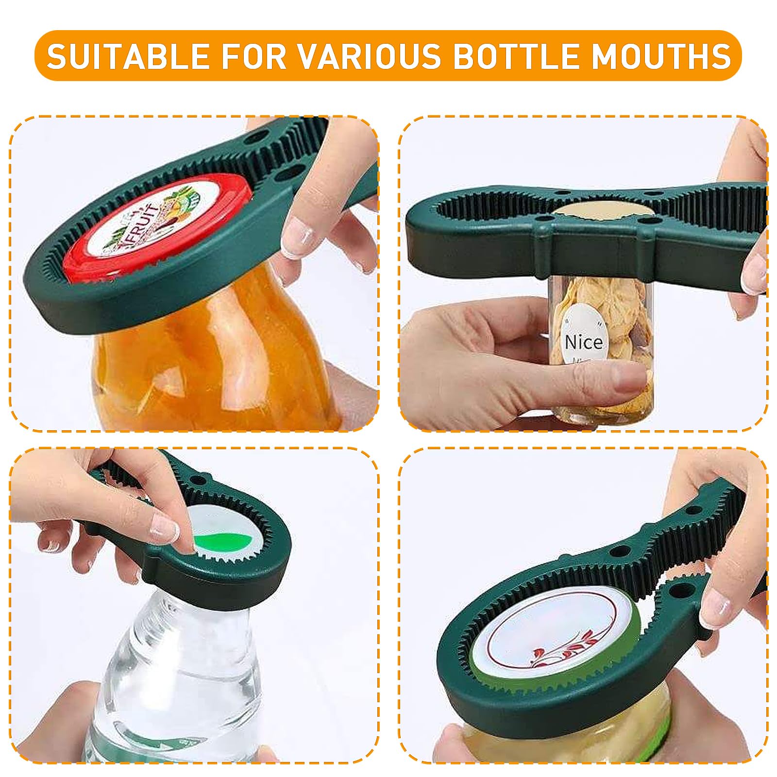 Sonhomay Electric Can Opener, Automatic Can Opener for Kitchen, Portable Automatic Tin Opener with One Touch Switch, Battery Operated Handheld Can Opener for Most Can Sizes, Food Safe Kitchen Gadgets