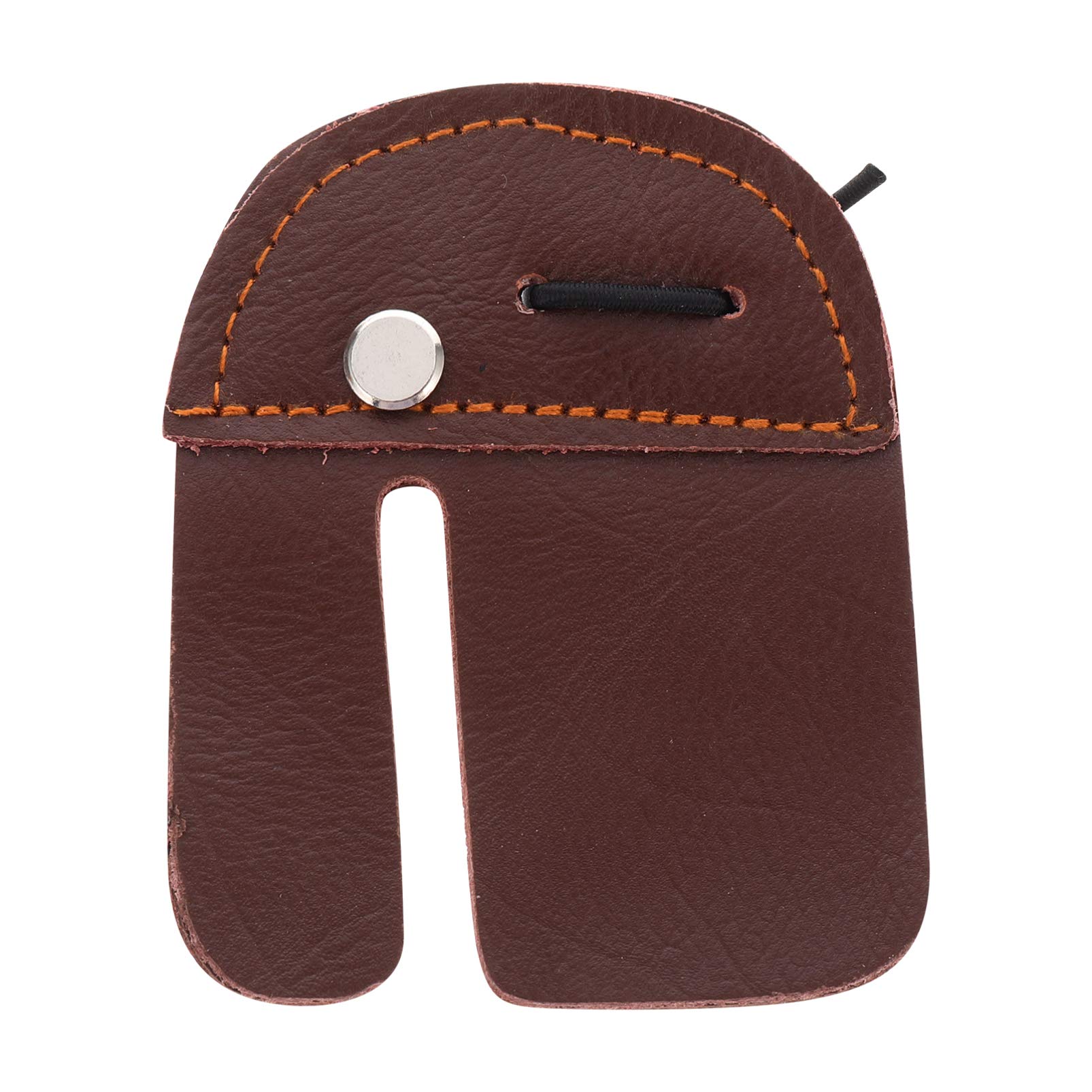 BESPORTBLE Traditional Leather Finger Cover Double-Layer Finger Protector Protective Gear
