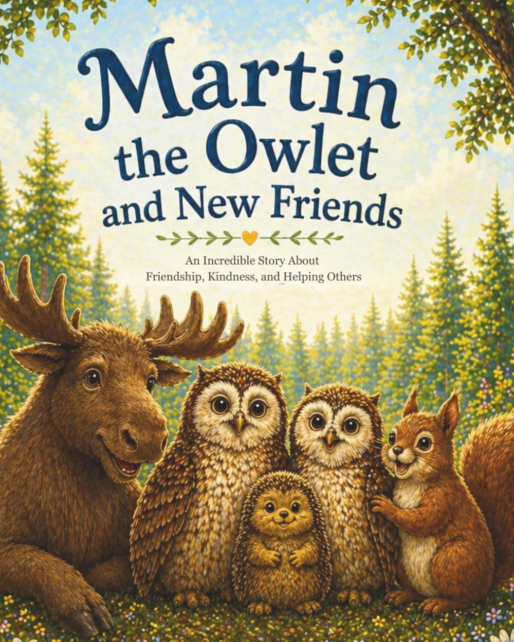 Martin the Owlet and New Friends - An Incredible Story About Friendship, Kindness, and Helping Others: A children’s book that teaches with love, ... in confidence and emotional intelligence.)