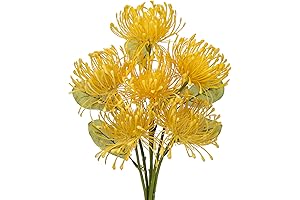 Briful Artificial Chrysanthemum Flowers: Lifelike Home Decor for Vivid Ambiance
