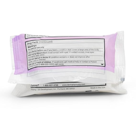 Dermaharmony 5% Sulfur 2% Salicylic Acid Bar Soap 4 oz Crafted for those with Seborrehic Dermatitis, Dandruff, and Psoriasis (1 Bar)