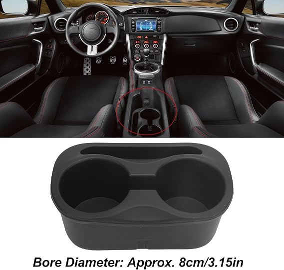Front Center Console Cup Holder Replacement, Beverage Holder 92134CA000, Compatible with BRZ 2013 to 2020, Stylebest2yuwq3fg18