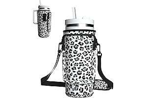 Water Bottle Carrier with Strap for 40oz Tumblers