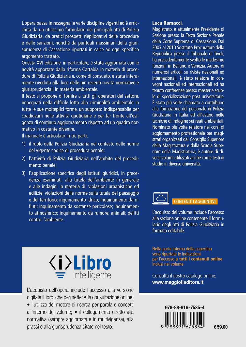 Reati ambientali e indagini di polizia giudiziaria. Manuale operativo. Con formulario online
