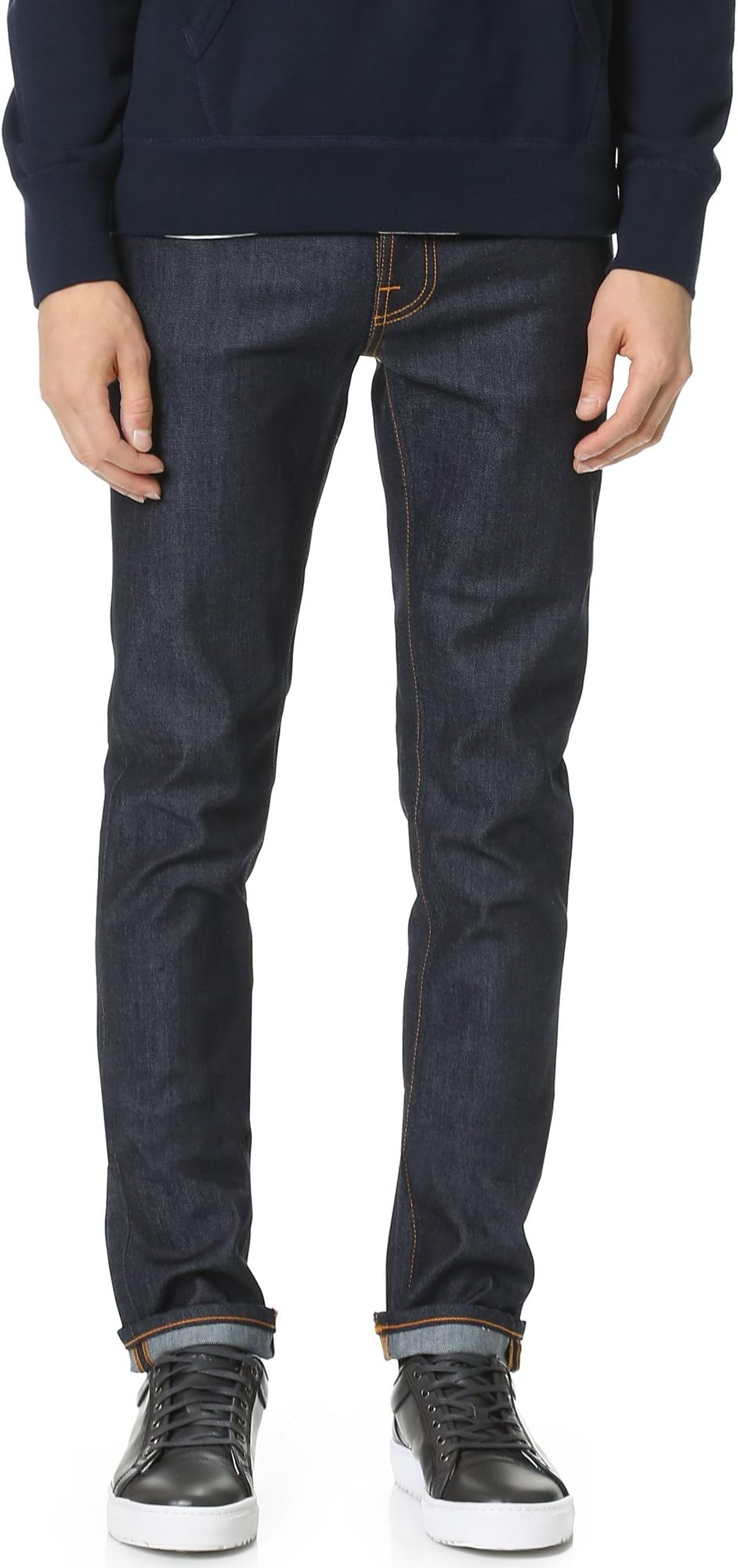 Nudie Jeans Men's Grim Tim Jean in Dry Navy