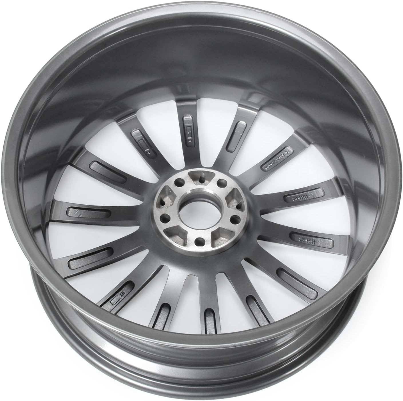 20"× 8.5" Wheel Rim Compatible with S500 S550 S560 AMG Style, PCD 5×112mm, Offset 40mm, CB 66.6mm, Front or Rear Wheel Direct Fit Replacement Silver