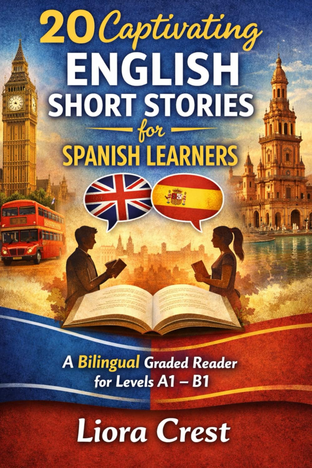 20 Captivating English Short Stories for Spanish Learners: A Bilingual Graded Reader with English–Spanish Parallel Text for Levels A1–B1