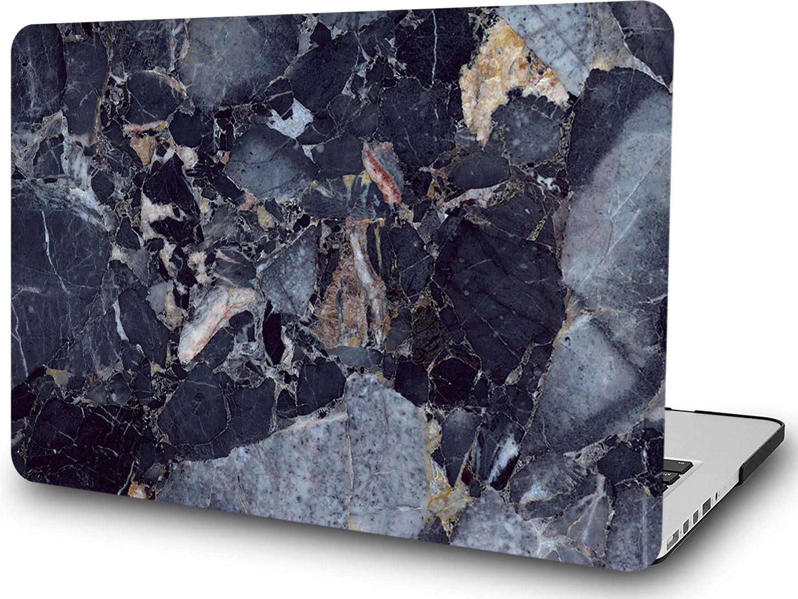 Carcasa MacBook Pro 13 2015 rígida protectora ventilada mármol A1502 8