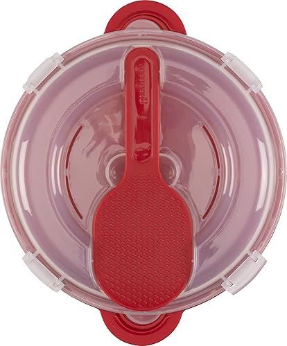 Miniatura 7 de Goodcook Herramientas de calefacción para hornear microondas, rojo
