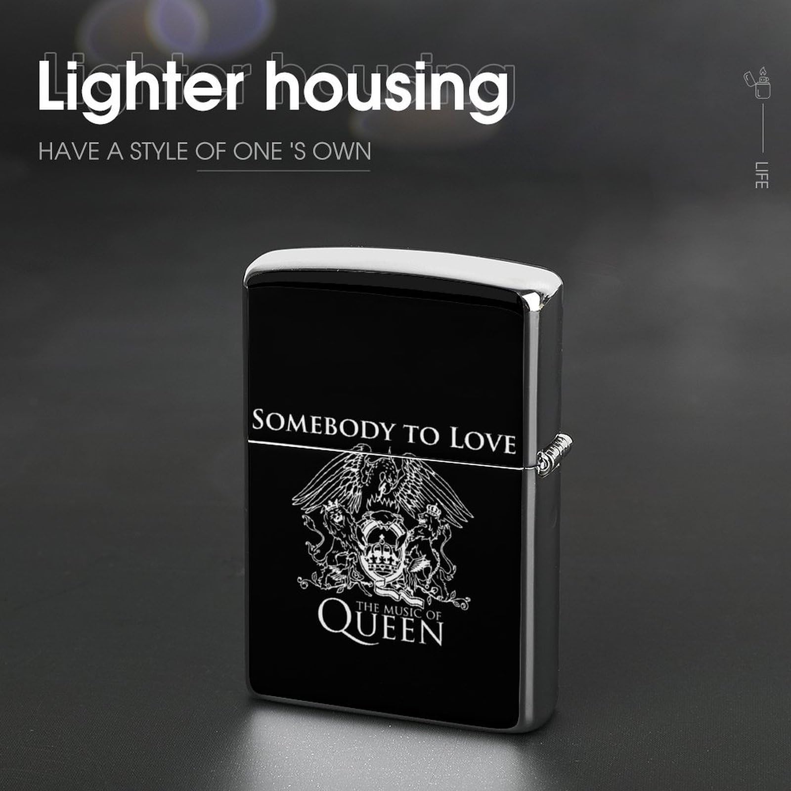 Amazon.co.jp: Queen Band クイーンバンドZippoライター兼用ケース