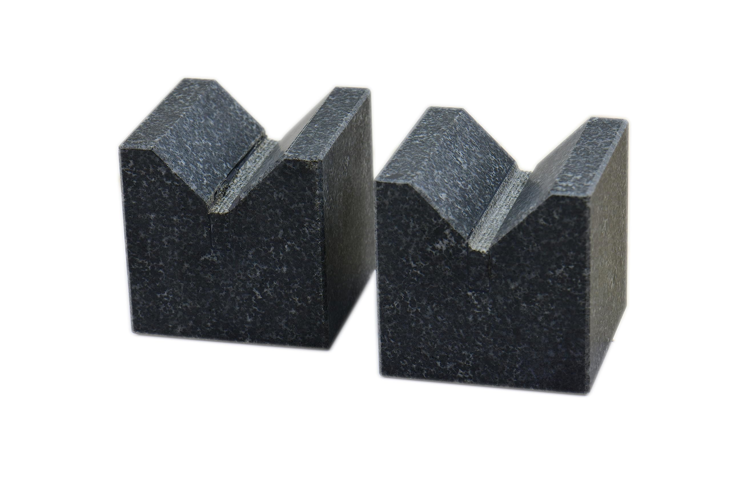 Shars Inspection Tools Grade A Granite Shars 3x3x3 Granite V-Block Set - Grade A 0.00016 ...