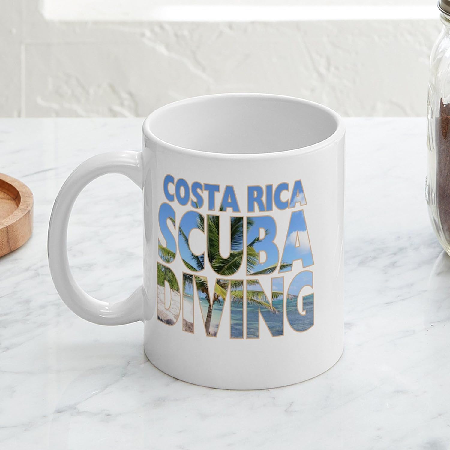 CafePress Costa Rica Scuba Diving Mug 11 oz (325 ml) Ceramic Coffee Mug 5 71bqDP+dQpL. AC SL1500
