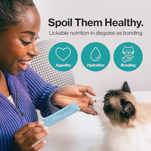 Miniatura 6 de Doctor By Biome Probióticos para gatos Anti Diarrea Apoyo para el Intestino Felino y Digestivo Salud Inmunológica Estómago Sensible Estreñimiento