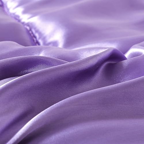 Miniatura 8 de AO AOAOWAY - Juego de edredón de mármol azul tamaño queen, 3 piezas (1 edredón + 2 fundas de almohada), diseño de acuarela de lava volcánica,